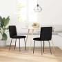Sillas de comedor 2 unidades terciopelo negro von , Essstühle - Ref: Foro24-4101250, Preis: 93,23 €, Rabatt: %