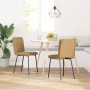 Sillas de comedor 2 unidades terciopelo marrón von , Essstühle - Ref: Foro24-4101252, Preis: 93,23 €, Rabatt: %
