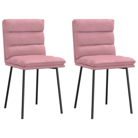 Sillas de comedor 2 unidades terciopelo rosa von , Essstühle - Ref: Foro24-4101286, Preis: 96,00 €, Rabatt: %