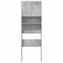 Armario de lavadora madera ingeniería gris hormigón 64x24x190cm von , Zubehör für Waschmaschinen und Trockner - Ref: Foro24-8...