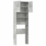 Armario de lavadora madera ingeniería gris hormigón 64x24x190cm von , Zubehör für Waschmaschinen und Trockner - Ref: Foro24-8...