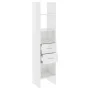 Glossy white plywood shelf 40x35x180 cm by vidaXL, Bookcases and shelves - Ref: Foro24-803422, Price: 79,73 €, Discount: %