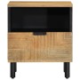 Mesilla de noche marrón 40x33x46 cm madera maciza mango von , Nachttische - Ref: Foro24-4017726, Preis: 63,07 €, Rabatt: %