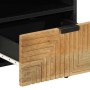 Mesilla de noche marrón 40x33x46 cm madera maciza mango von , Nachttische - Ref: Foro24-4017726, Preis: 63,07 €, Rabatt: %