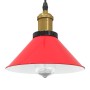 Lámpara colgante regulable en altura E27 rojo brillante Ø 22cm von , Lampen - Ref: Foro24-4103449, Preis: 29,60 €, Rabatt: %