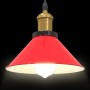 Lámpara colgante regulable en altura E27 rojo brillante Ø 22cm von , Lampen - Ref: Foro24-4103449, Preis: 29,60 €, Rabatt: %