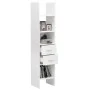 Glossy white plywood shelf 40x35x180 cm by vidaXL, Bookcases and shelves - Ref: Foro24-803422, Price: 79,73 €, Discount: %