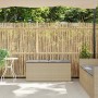 Banco de jardín con cojín ratán sintético beige 110x40x44 cm de , Bancos de jardín - Ref: Foro24-4104148, Precio: 106,27 €, D...