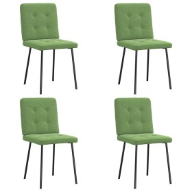 Sillas de comedor 4 unidades terciopelo verde claro von , Essstühle - Ref: Foro24-3315160, Preis: 160,80 €, Rabatt: %