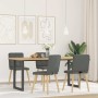 Sillas de comedor giratorias 4 unidades tela gris oscuro von , Essstühle - Ref: Foro24-3315169, Preis: 195,49 €, Rabatt: %