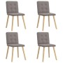 Sillas de comedor 4 unidades tela taupe von , Essstühle - Ref: Foro24-3315174, Preis: 195,49 €, Rabatt: %