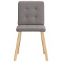 Sillas de comedor 4 unidades tela taupe von , Essstühle - Ref: Foro24-3315174, Preis: 195,49 €, Rabatt: %