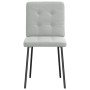 Sillas de comedor giratorias 6 uds terciopelo gris claro von , Essstühle - Ref: Foro24-3315427, Preis: 241,71 €, Rabatt: %