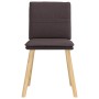 Sillas de comedor 2 unidades tela marrón oscuro von , Essstühle - Ref: Foro24-4101259, Preis: 110,98 €, Rabatt: %