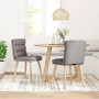 Sillas de comedor 2 unidades tela gris taupé von , Essstühle - Ref: Foro24-4101299, Preis: 112,87 €, Rabatt: %