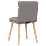 Sillas de comedor 2 unidades tela gris taupé von , Essstühle - Ref: Foro24-4101299, Preis: 112,87 €, Rabatt: %