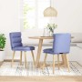 Sillas de comedor 2 uds tela azul jeans by , dining chairs - Ref: Foro24-4101303, Price: 111,31 €, Discount: %
