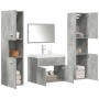 Set muebles de baño 5 piezas madera ingeniería gris hormigón von , Badezimmermöbel - Ref: Foro24-3324905, Preis: 311,73 €, Ra...