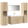 Juego de muebles de baño 5 pzas madera ingeniería roble Sonoma von , Badezimmermöbel - Ref: Foro24-3325031, Preis: 405,05 €, ...