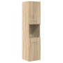 Juego de muebles de baño 5 pzas madera ingeniería roble Sonoma von , Badezimmermöbel - Ref: Foro24-3325031, Preis: 405,05 €, ...