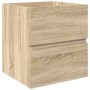 Set de muebles de baño 2 pzas madera contrachapada roble Sonoma von , Badezimmermöbel - Ref: Foro24-3325038, Preis: 167,03 €,...
