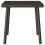 Mesa centro jardín rectangular marrón 40x40x37 cm de , Mesas de jardín - Ref: Foro24-4104046, Precio: 29,66 €, Descuento: %