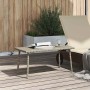 Mesa centro jardín rectangular gris claro 80x40x37cm von , Gartentische - Ref: Foro24-4104059, Preis: 41,32 €, Rabatt: %