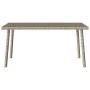 Mesa centro jardín rectangular gris claro 80x40x37cm von , Gartentische - Ref: Foro24-4104059, Preis: 41,32 €, Rabatt: %
