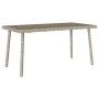 Mesa centro jardín rectangular gris claro 80x40x37cm von , Gartentische - Ref: Foro24-4104059, Preis: 41,32 €, Rabatt: %