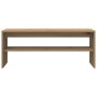 Mueble de TV madera de ingeniería roble artisan 100x40x40 cm by , TV Furniture - Ref: Foro24-859126, Price: 42,50 €, Discount: %