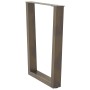 Patas para mesa de comedor en forma de V 2 uds acero natural by , Table legs - Ref: Foro24-4012643, Price: 84,80 €, Discount: %