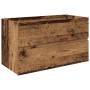 Juego de muebles de baño 3 piezas madera ingeniería envejecida by , Bathroom furniture - Ref: Foro24-3328939, Price: 281,99 €...