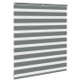 Estor cebra gris oscuro tejido ancho 125,9 cm poliéster by , Blinds and blinds - Ref: Foro24-4014111, Price: 28,93 €, Discoun...