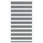 Estor cebra gris oscuro 75x150cm tejido ancho 70,9 cm poliéster by , Blinds and blinds - Ref: Foro24-4014126, Price: 22,54 €,...