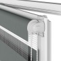 Estor cebra gris oscuro tejido ancho 100,9 cm poliéster by , Blinds and blinds - Ref: Foro24-4014132, Price: 27,37 €, Discoun...