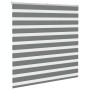 Estor cebra gris oscuro tejido ancho 135,9 cm poliéster by , Blinds and blinds - Ref: Foro24-4014139, Price: 37,63 €, Discoun...