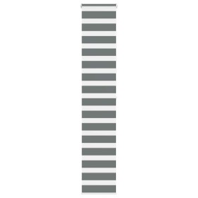 Estor cebra gris oscuro 40x200cm tejido ancho 35,9 cm poliéster by , Blinds and blinds - Ref: Foro24-4014145, Price: 19,69 €,...