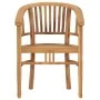 Conjunto de comedor para jardín 5 piezas madera maciza de teca de vidaXL, Conjuntos de jardín - Ref: Foro24-3060003, Precio: ...