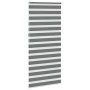 Estor cebra gris oscuro tejido ancho 100,9 cm poliéster by , Blinds and blinds - Ref: Foro24-4014158, Price: 31,75 €, Discoun...