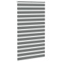 Estor cebra gris oscuro tejido ancho 115,9 cm poliéster by , Blinds and blinds - Ref: Foro24-4014187, Price: 33,42 €, Discoun...