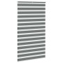 Estor cebra gris oscuro tejido ancho 115,9 cm poliéster by , Blinds and blinds - Ref: Foro24-4014187, Price: 33,42 €, Discoun...