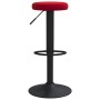 Taburetes de cocina 2 unidades terciopelo rojo tinto de , Taburetes de cocina - Ref: Foro24-333149, Precio: 103,64 €, Descuen...
