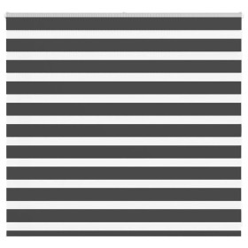 Estor cebra negro 165x100 cm tejido ancho 160,9 cm poliéster by , Blinds and blinds - Ref: Foro24-4014222, Price: 30,12 €, Di...