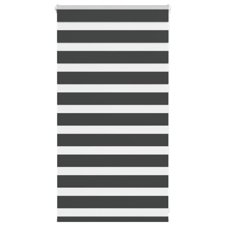 Estor cebra negro 70x100 cm tejido ancho 65,9 cm poliéster de , Persianas y estores - Ref: Foro24-4014203, Precio: 19,34 €
