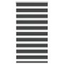 Estor cebra negro 70x100 cm tejido ancho 65,9 cm poliéster de , Persianas y estores - Ref: Foro24-4014203, Precio: 19,34 €