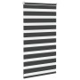 Estor cebra negro 70x100 cm tejido ancho 65,9 cm poliéster de , Persianas y estores - Ref: Foro24-4014203, Precio: 19,34 €