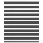 Estor cebra negro 130x150 cm tejido ancho 125,9 cm poliéster by , Blinds and blinds - Ref: Foro24-4014241, Price: 38,99 €, Di...