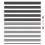 Estor cebra negro 130x150 cm tejido ancho 125,9 cm poliéster by , Blinds and blinds - Ref: Foro24-4014241, Price: 38,99 €, Di...