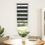 Estor cebra negro 45x100 cm tejido ancho 40,9 cm poliéster by , Blinds and blinds - Ref: Foro24-4014198, Price: 14,82 €, Disc...