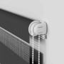 Estor cebra negro 45x100 cm tejido ancho 40,9 cm poliéster by , Blinds and blinds - Ref: Foro24-4014198, Price: 14,82 €, Disc...